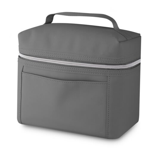 Bolsa Promocional Térmica Pu 4 Litros na cor cinza