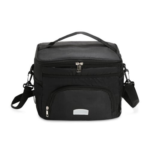 BOLSA TÉRMICA POLIÉSTER 10 LITROS SPX-18960 NA COR PRETO