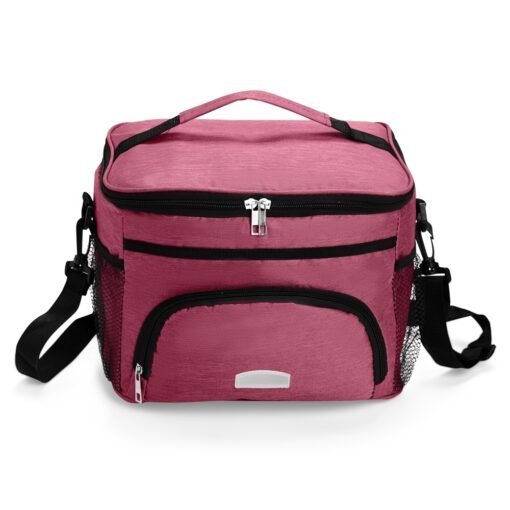 BOLSA TÉRMICA POLIÉSTER 10 LITROS SPX-18960 NA COR ROSA