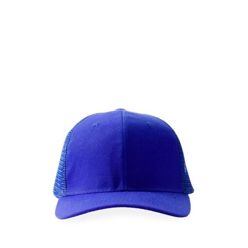 BONÉ POLIÉSTER ABA CURVA COM TELA SPX-18986 NA COR AZUL