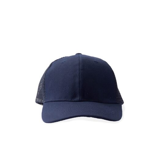 BONÉ POLIÉSTER ABA CURVA COM TELA SPX-18986 NA COR AZUL