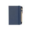 CADERNETA PALHA DE TRIGO COM CANETA SPX-08288-AZU NA COR AZUL