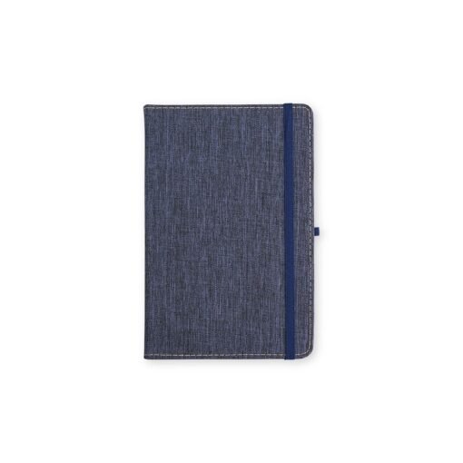 CADERNETA EM LINHO SPX-15314 NA COR AZUL