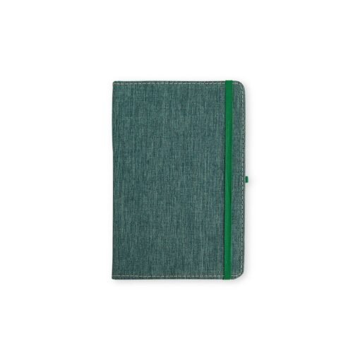 CADERNETA EM LINHO SPX-15314 NA COR VERDE