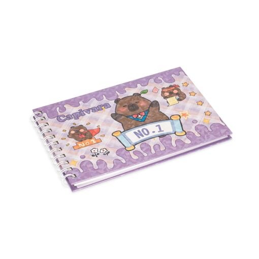 CADERNO PARA COLORIR CAPIVARA SPX-10992-6 NA COR COLORIDO