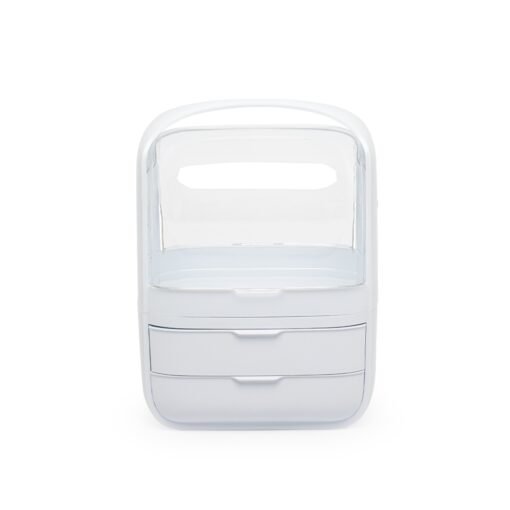 CAIXA ORGANIZADORA DE COSMÉTICOS SPX-08031 NA COR BRANCO