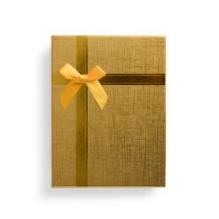 CAIXA PARA PRESENTE SPX-18999 NA COR DOURADO