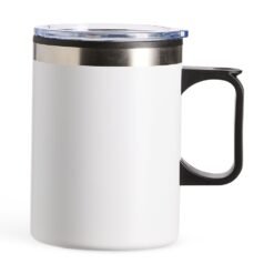 CANECA PLÁSTICA 375ML SPX-19015 NA COR BRANCO