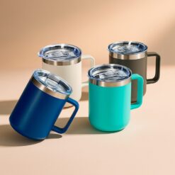 CANECA TÉRMICA 320ML SPX-E@19017-CIN NA COR CINZA