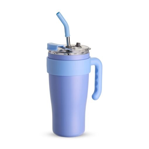 CANECA TÉRMICA INOX 800ML SPX-18970 NA COR AZUL