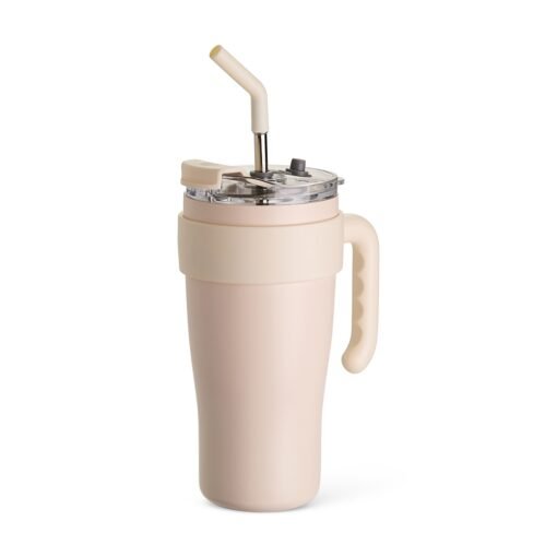 CANECA TÉRMICA INOX 800ML SPX-18970 NA COR BEGE