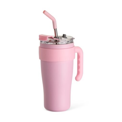 CANECA TÉRMICA INOX 800ML SPX-18970 NA COR ROSA