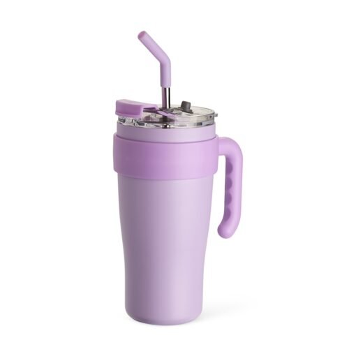 CANECA TÉRMICA INOX 800ML SPX-18970 NA COR ROXO