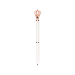 CANETA METAL COROA SPX-08174 NA COR BRANCO