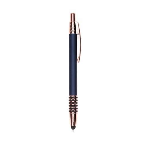 CANETA METAL TOUCH SPX-08136A NA COR AZUL