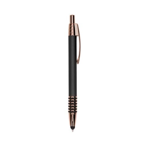 CANETA METAL TOUCH SPX-08136A NA COR PRETO