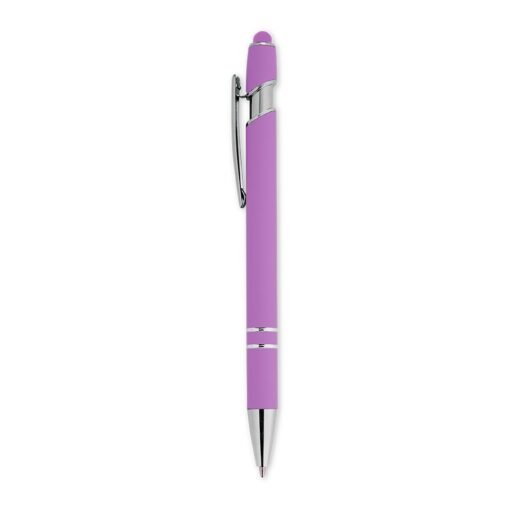 CANETA METAL TOUCH SPX-05015B NA COR ROSA