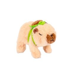 CAPIVARA PELÚCIA ARTICULADA SPX-P@BRINQ66 NA COR AMARELO