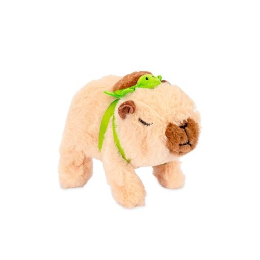 CAPIVARA PELÚCIA ARTICULADA SPX-P@BRINQ66 NA COR AMARELO
