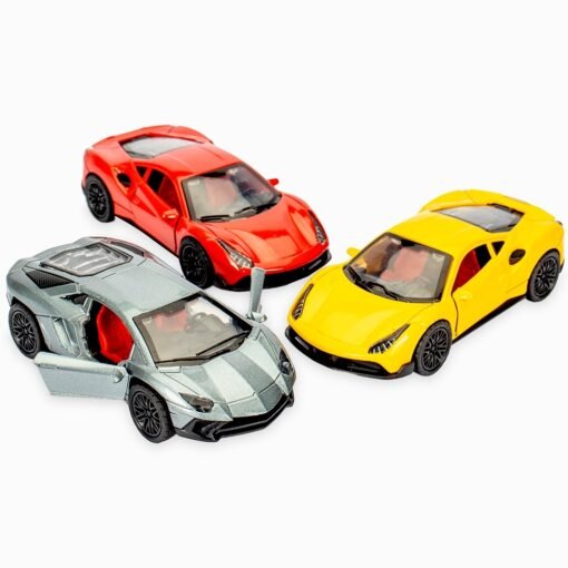 CARRO MINIATURA SPX-P@BRINQ22 NA COR AMARELO