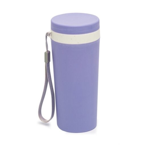 COPO FIBRA DE BAMBU 350ML SPX-03006A NA COR ROXO
