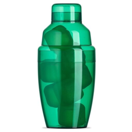 COQUETELEIRA PLÁSTICA C/ GELO ECOLÓGICO SPX-P@18510 NA COR VERDE