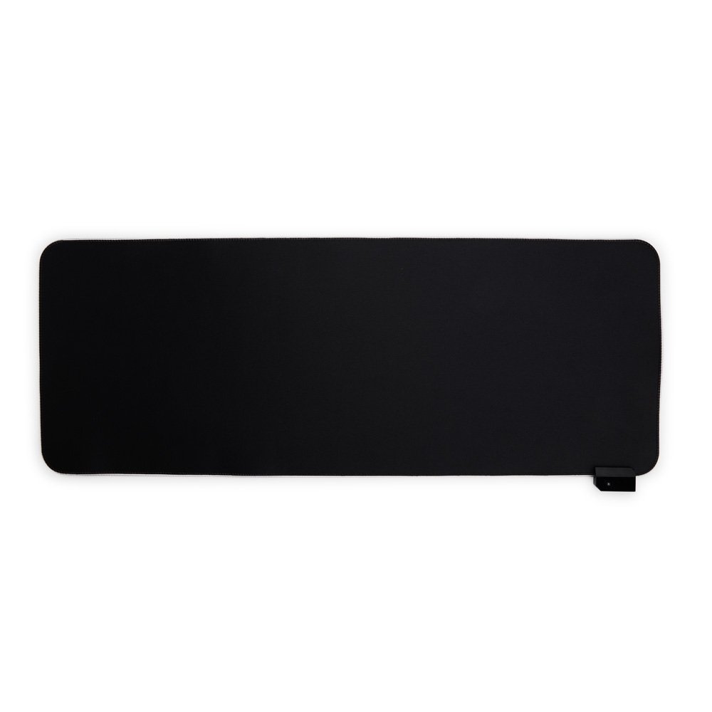 DESK PAD MICROFIBRA COM LED SPX-E@08364 NA COR PRETO