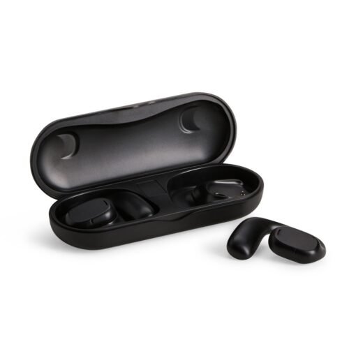 FONE DE OUVIDO BLUETOOTH COM CASE CARREGADOR SPX-09068 NA COR PRETO