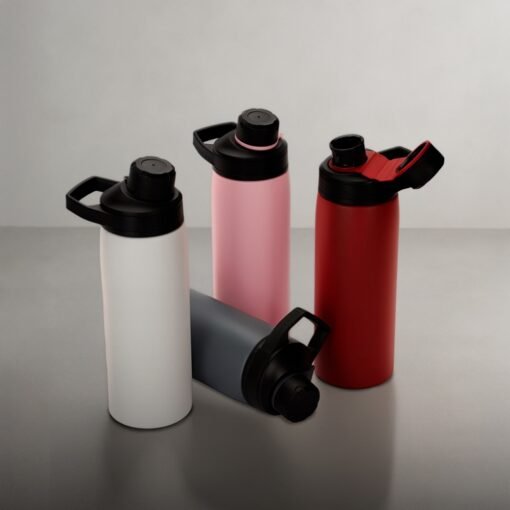 GARRAFA TÉRMICA 600ML SPX-18976 NA COR VERMELHO