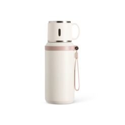 GARRAFA TÉRMICA 600ML SPX-18975 NA COR BEGE