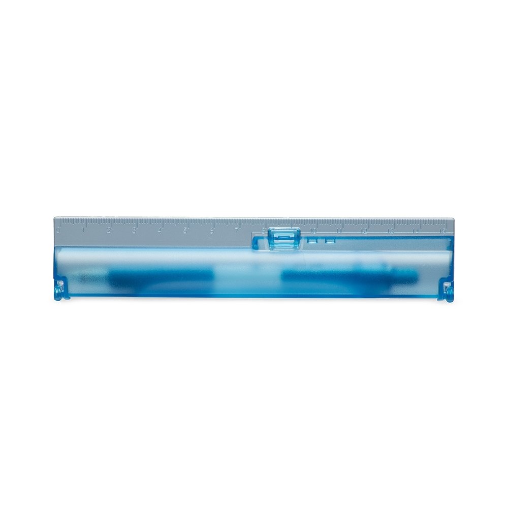 KIT ESTOJO COM CANETA PLÁSTICO SPX-KIT15040 NA COR AZUL