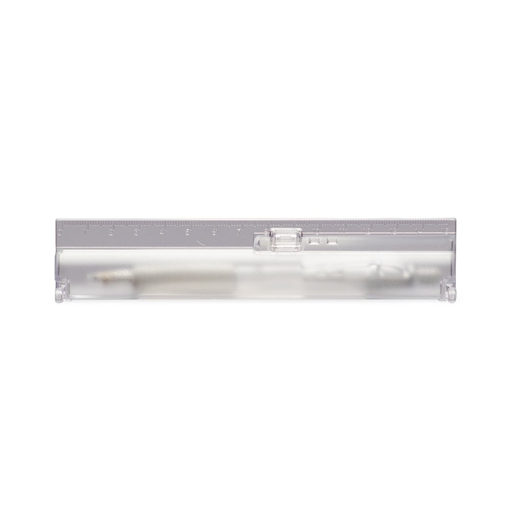 KIT ESTOJO COM CANETA PLÁSTICO SPX-KIT15040 NA COR TRANSPARENTE