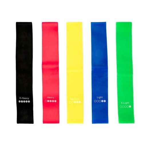 Kit Elásticos Para Exercícios Com 5 Peças em Lavras – Colorido