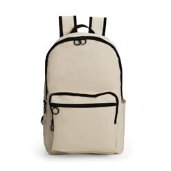 MOCHILA COURO SINTÉTICO 22 LITROS SPX-08342 NA COR BRANCO
