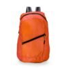 MOCHILA DOBRÁVEL POLIÉSTER 16L SPX-01333-LAR NA COR LARANJA