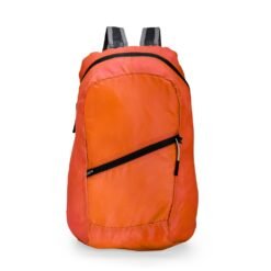 MOCHILA DOBRÁVEL POLIÉSTER 14 LITROS SPX-01333 NA COR LARANJA