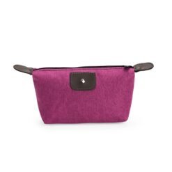 NÉCESSAIRE POLIÉSTER PVC MESCLA SPX-15302 NA COR ROSA