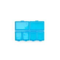 PORTA COMPRIMIDOS PLÁSTICO SPX-08284 NA COR AZUL