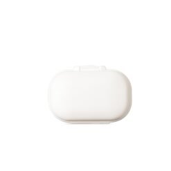 PORTA-COMPRIMIDOS PLÁSTICO SPX-08286 NA COR BRANCO