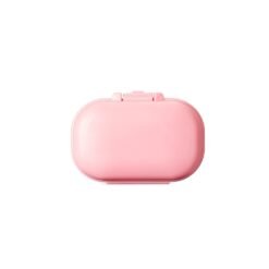 PORTA-COMPRIMIDOS PLÁSTICO SPX-08286 NA COR ROSA