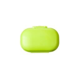 PORTA-COMPRIMIDOS PLÁSTICO SPX-08286 NA COR VERDE