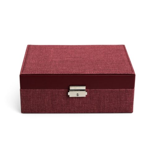 Porta Jóias | Personalização Com Logo na cor vermelho