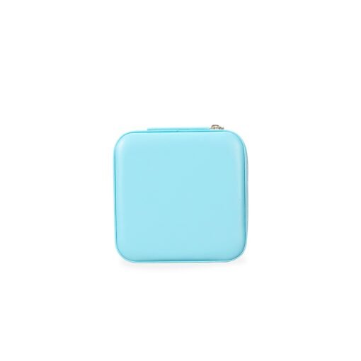 PORTA-JOIAS COM ESPELHO SPX-08142 NA COR AZUL