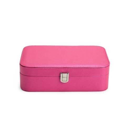 PORTA-JOIAS COM ESPELHO SPX-07489 NA COR ROSA