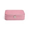 PORTA-JOIAS COM ESPELHO SPX-P@07489-RS2 NA COR ROSA