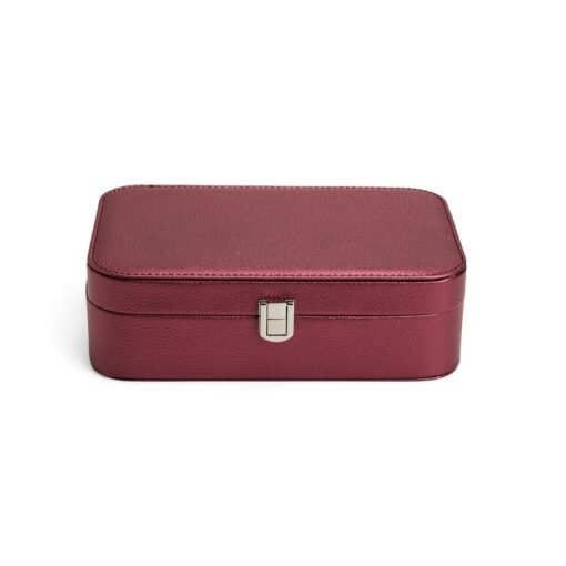 PORTA-JOIAS COM ESPELHO SPX-07489 NA COR ROXO