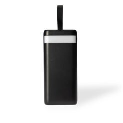 POWER BANK 20.000MAH COM LANTERNA E MULTISSAÍDAS SPX-09001 NA COR PRETO