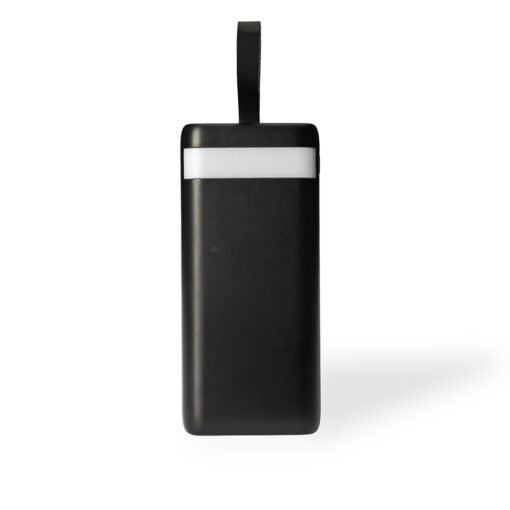 POWER BANK 20.000MAH COM LANTERNA E MULTISSAÍDAS SPX-09001 NA COR PRETO