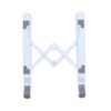 SUPORTE RETRÁTIL PARA NOTEBOOK MULTI ÂNGULOS SPX-14522B-BCO NA COR BRANCO