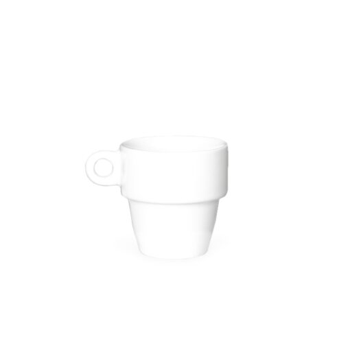 Xícara Cerâmica 90Ml | Brinde Personalizado na cor branco